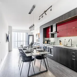 Stylish 1br + Office - Cn Tower View , Toronto Canada